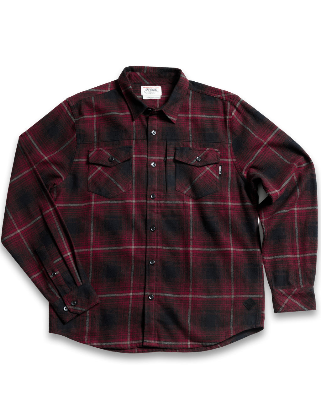 Destroyer Flannel | Black