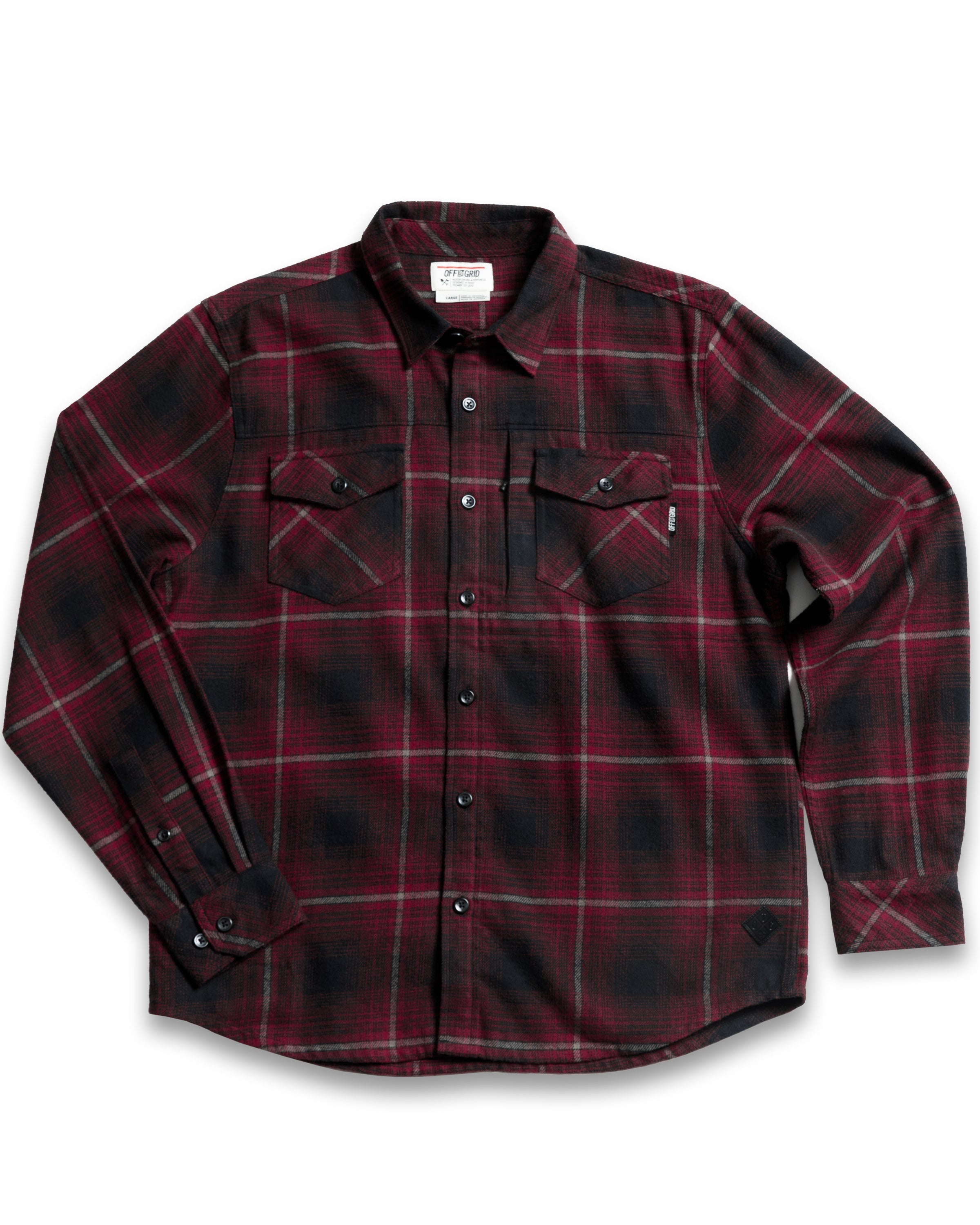 Destroyer Flannel | Black