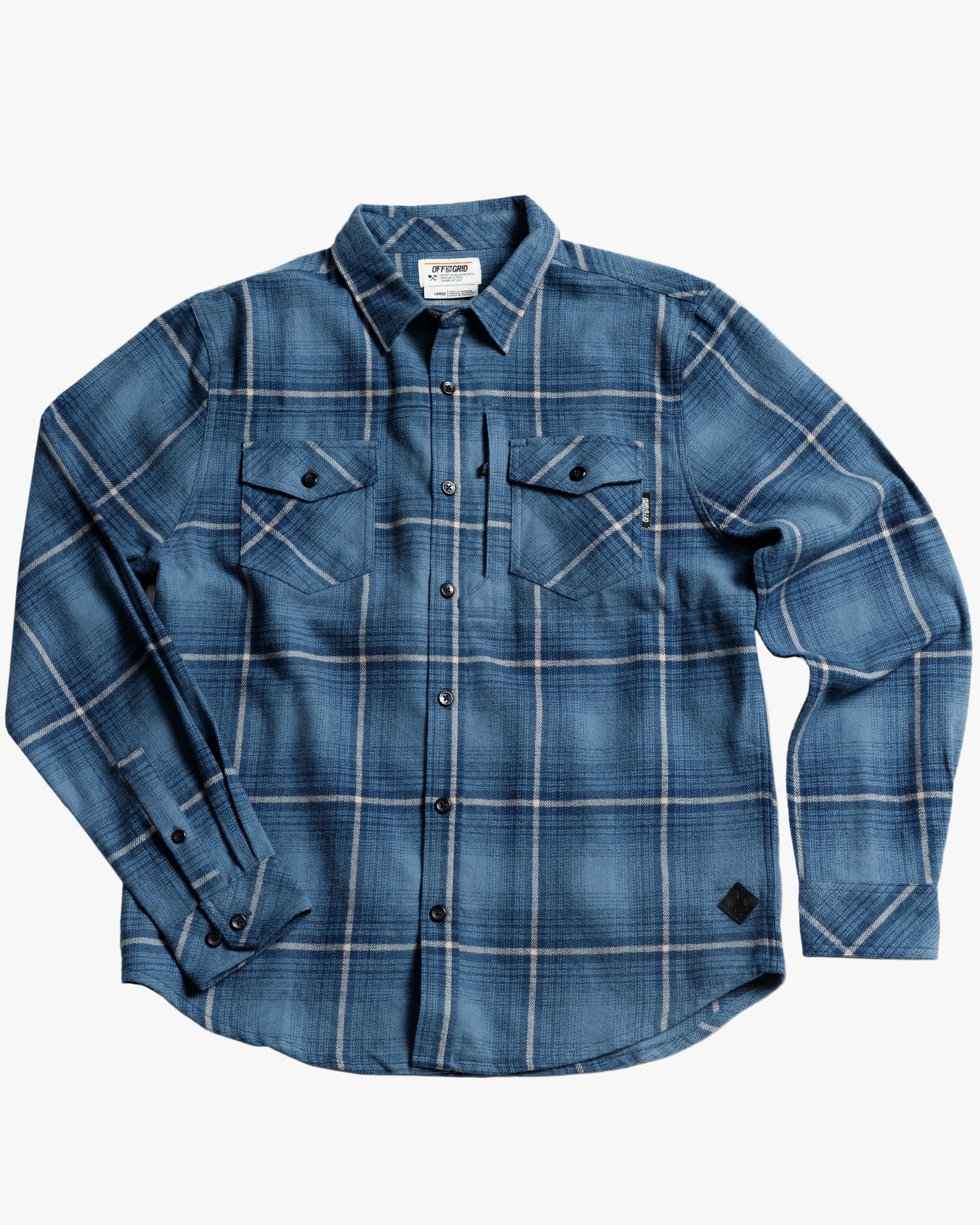 Destroyer Flannel | Pale Blue