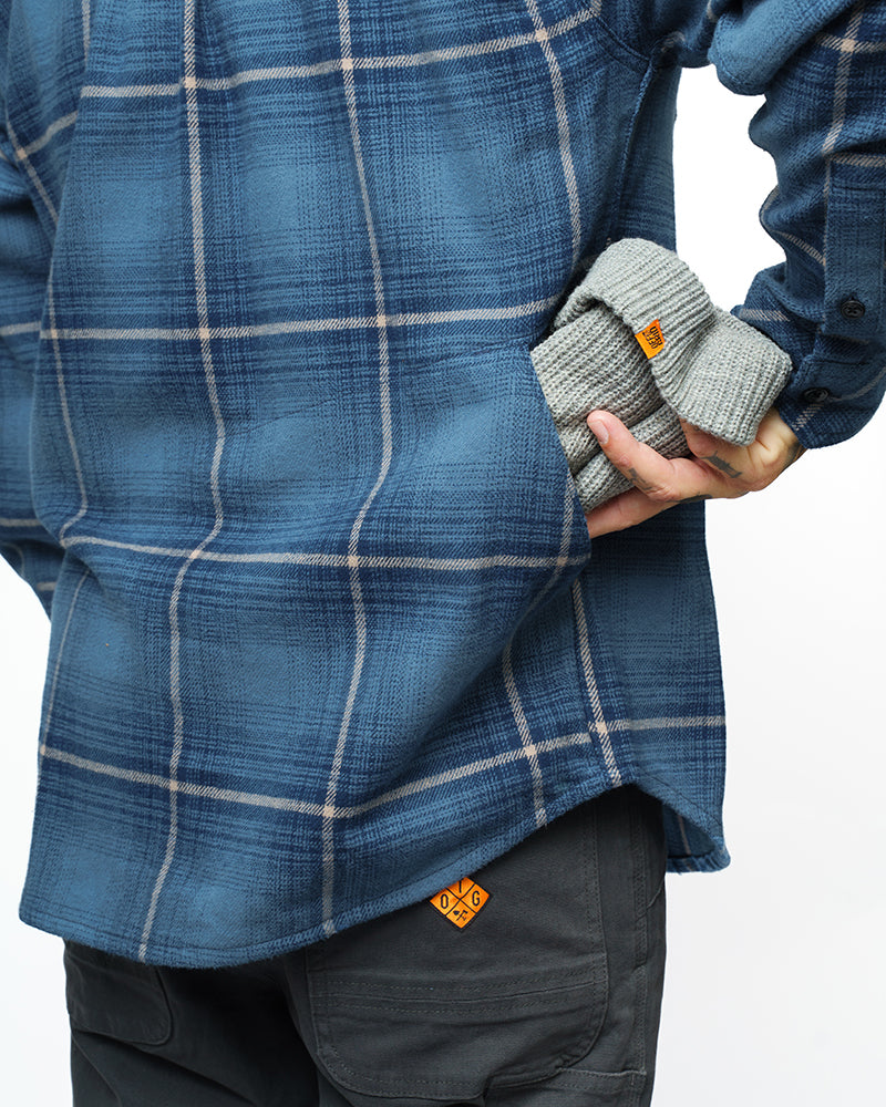 Destroyer Flannel | Pale Blue