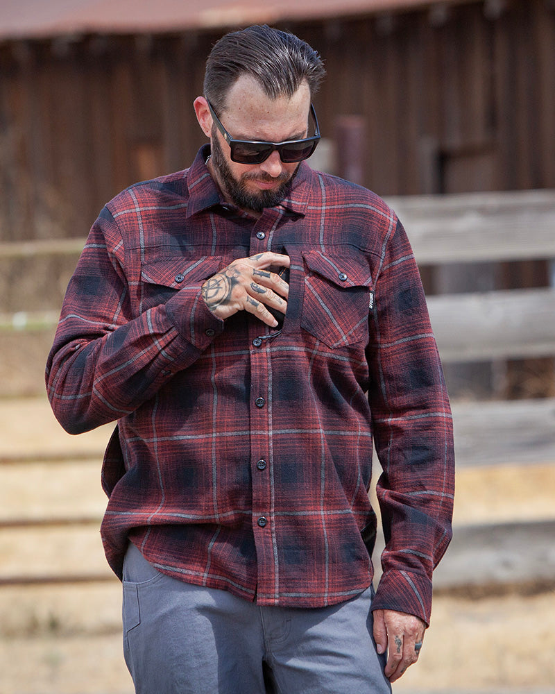 Destroyer Flannel | Black