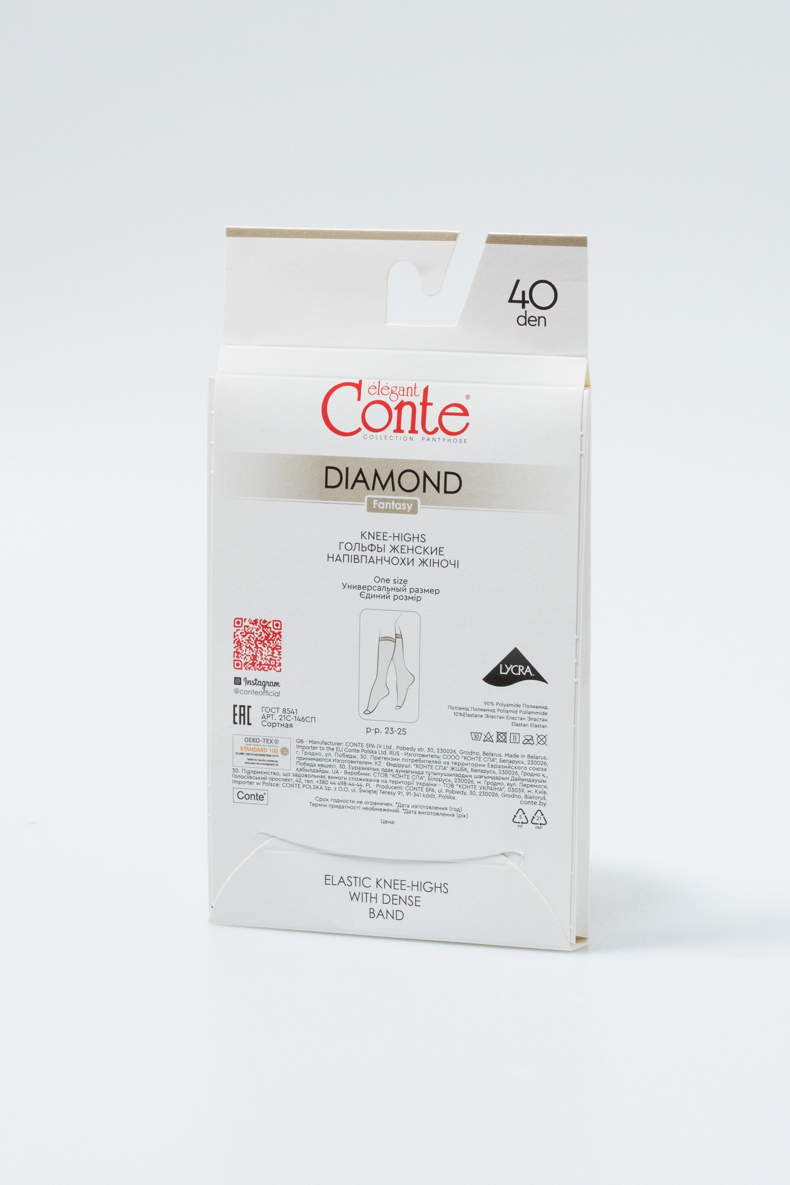 Conte Diamond Fantasy Knee Highs | 40 Den