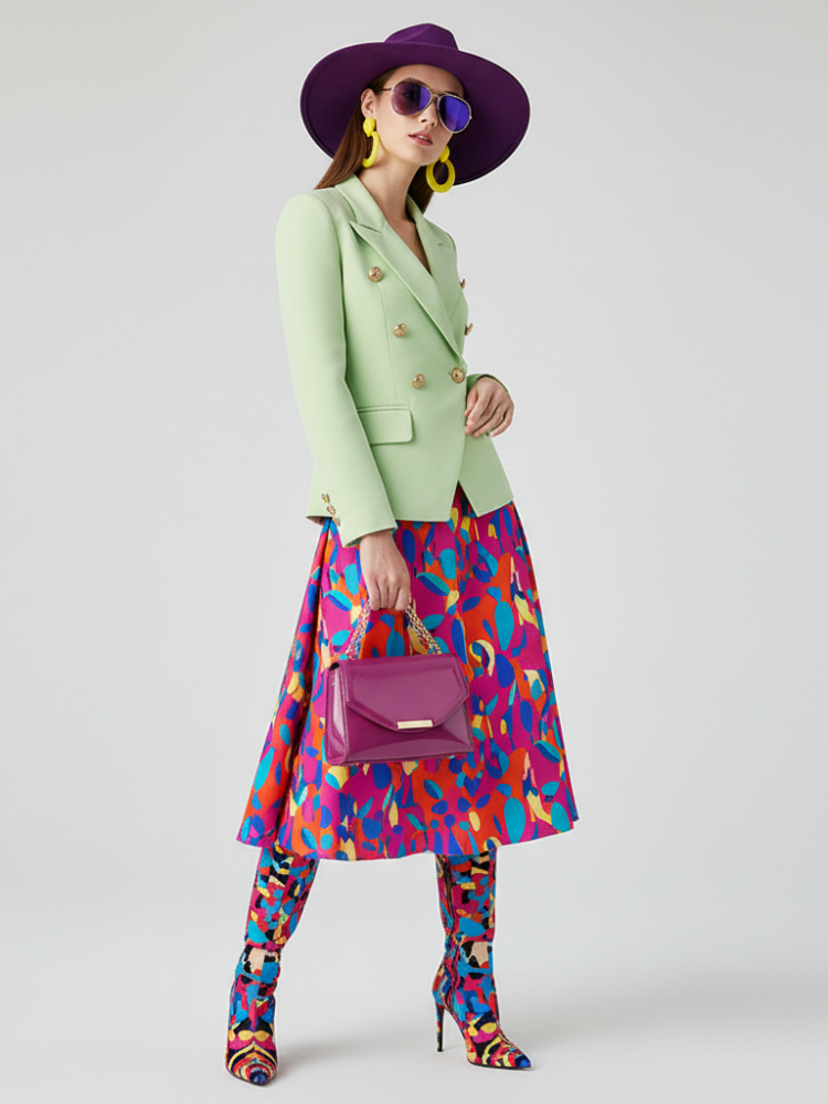 Double-Breasted Blazer Jacket | UPPER WEST SIDE