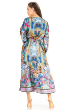 Katty Floral Print Women's Boho Maxi Dress
