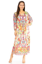 Katty Floral Print Women's Boho Maxi Dress