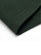 Aero Boxy Crop Tee | Dark Green