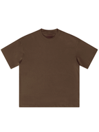 Aero Boxy Crop Tee | Brown