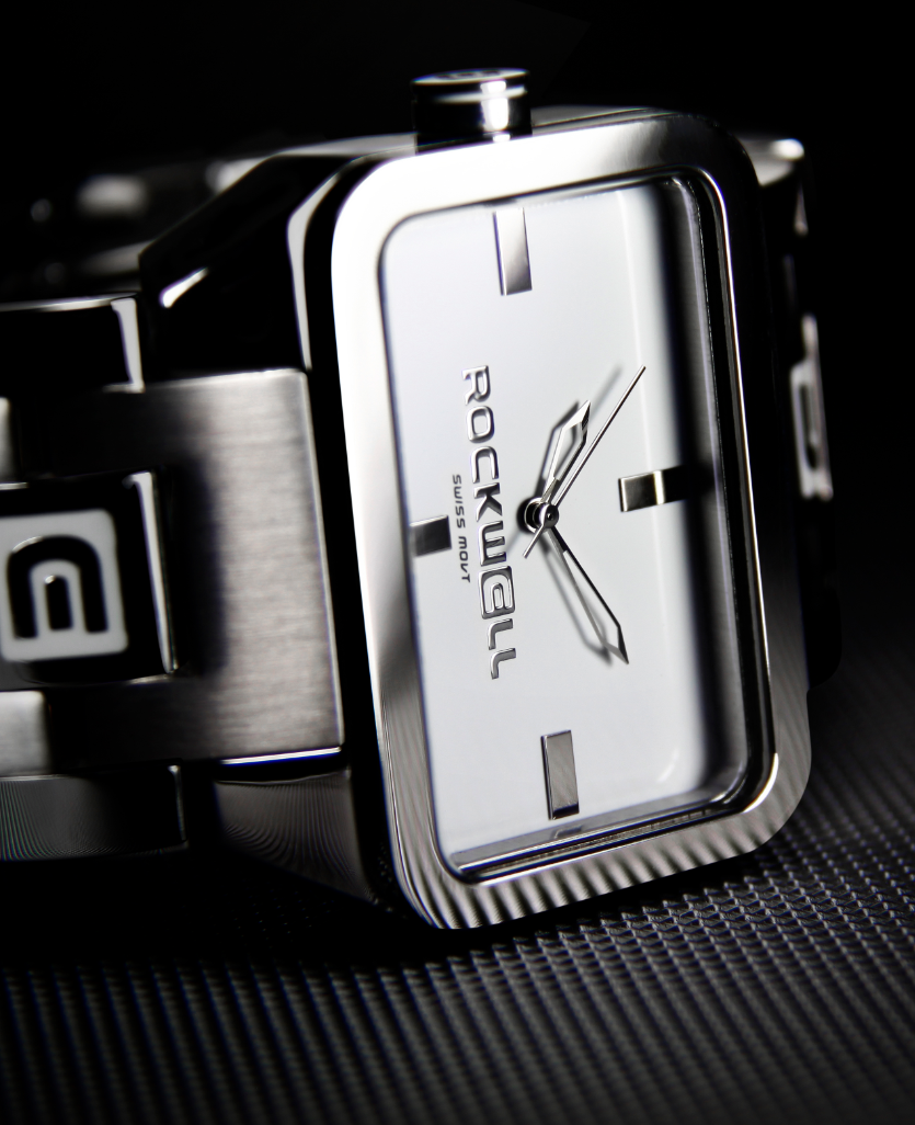Duel Time Silver/White Watch
