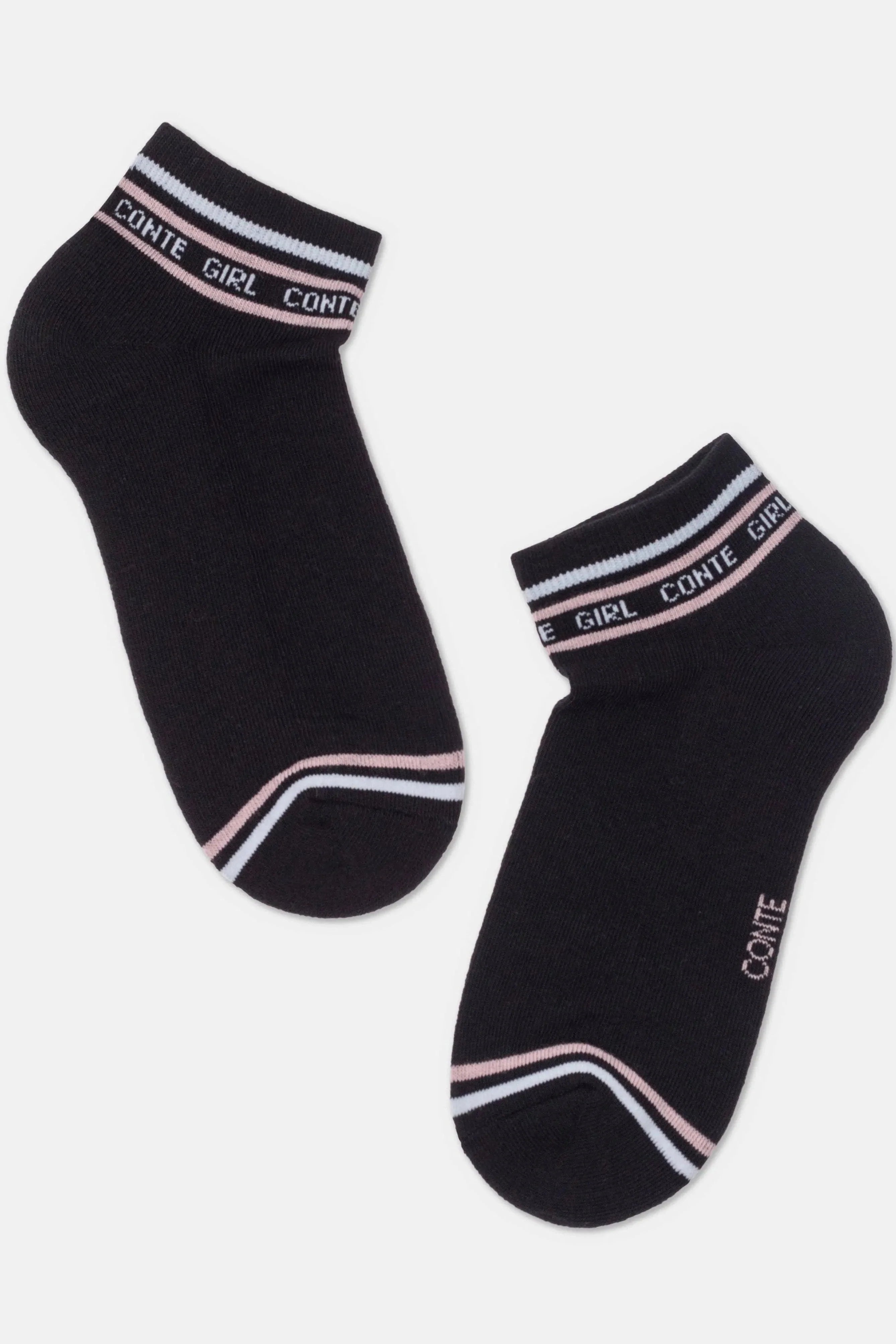 Cotton Ankle Socks Conte Active 572 | Terry Foot