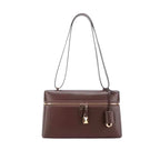 The Zelma Leather Bauletto Bag