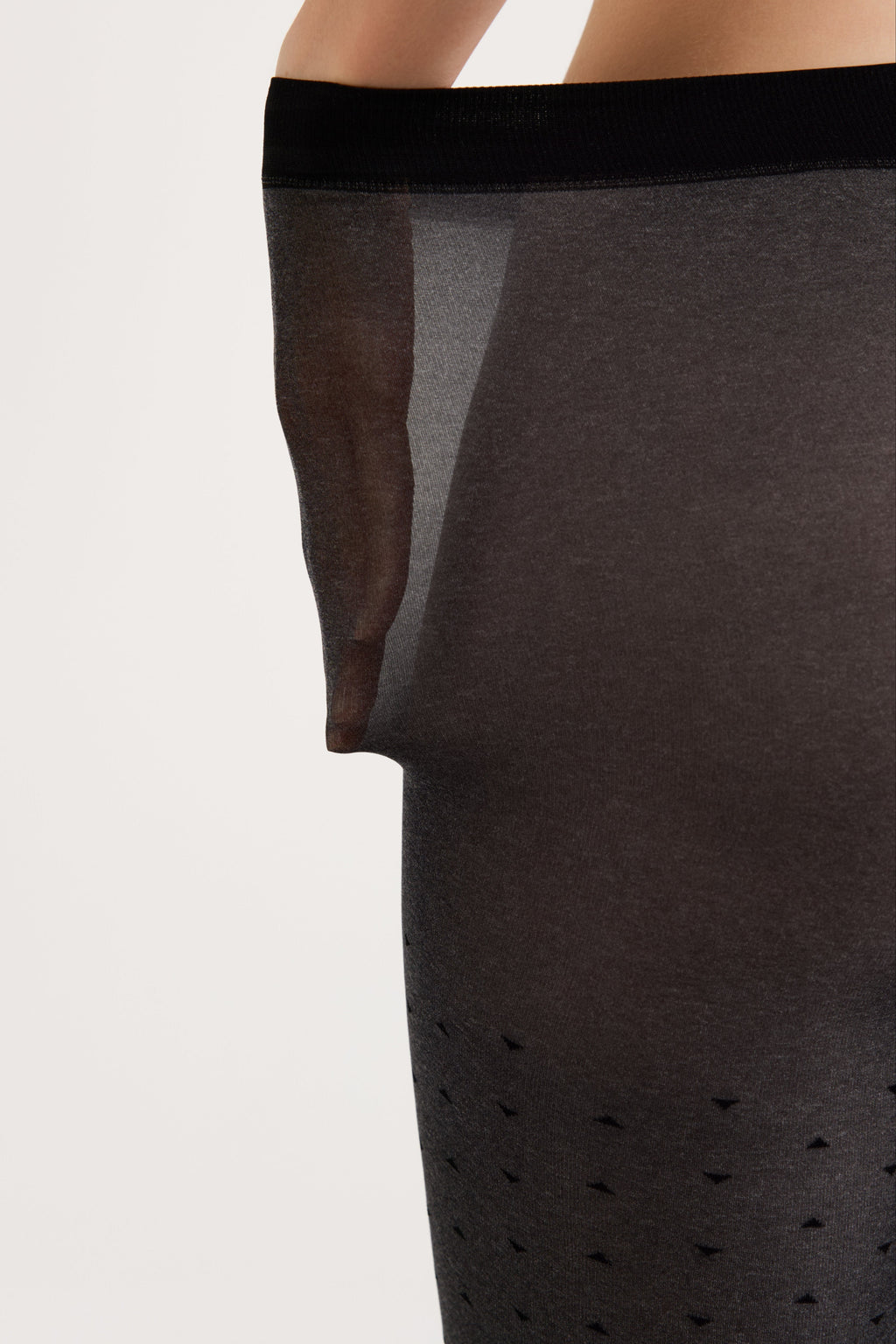 Conte Effect Fantasy Tights | Melange Triangle