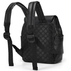 ELLE Compass 10L Vegan Leather Monogram Mini Backpack