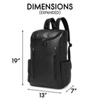 ELLE Roamer 22L Vegan Leather Backpack