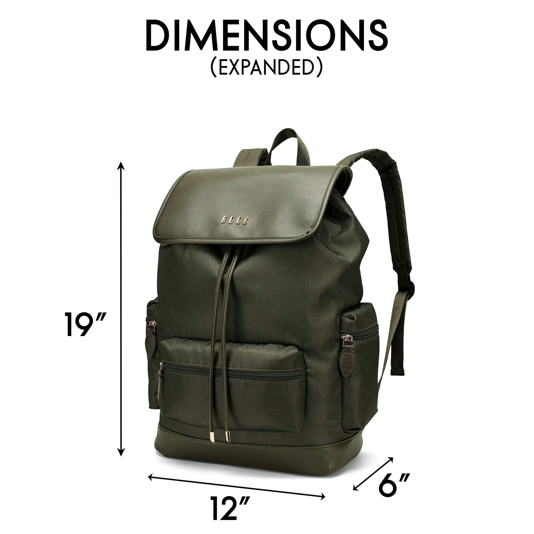 ELLE Wayfarer 2-Piece Weekender & Backpack Set