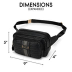 ELLE Eleganza 1.6L Belt Bag | Fanny Pack | Sling | Crossbody Bag