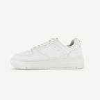 The METRO Platform Court Shoe | White