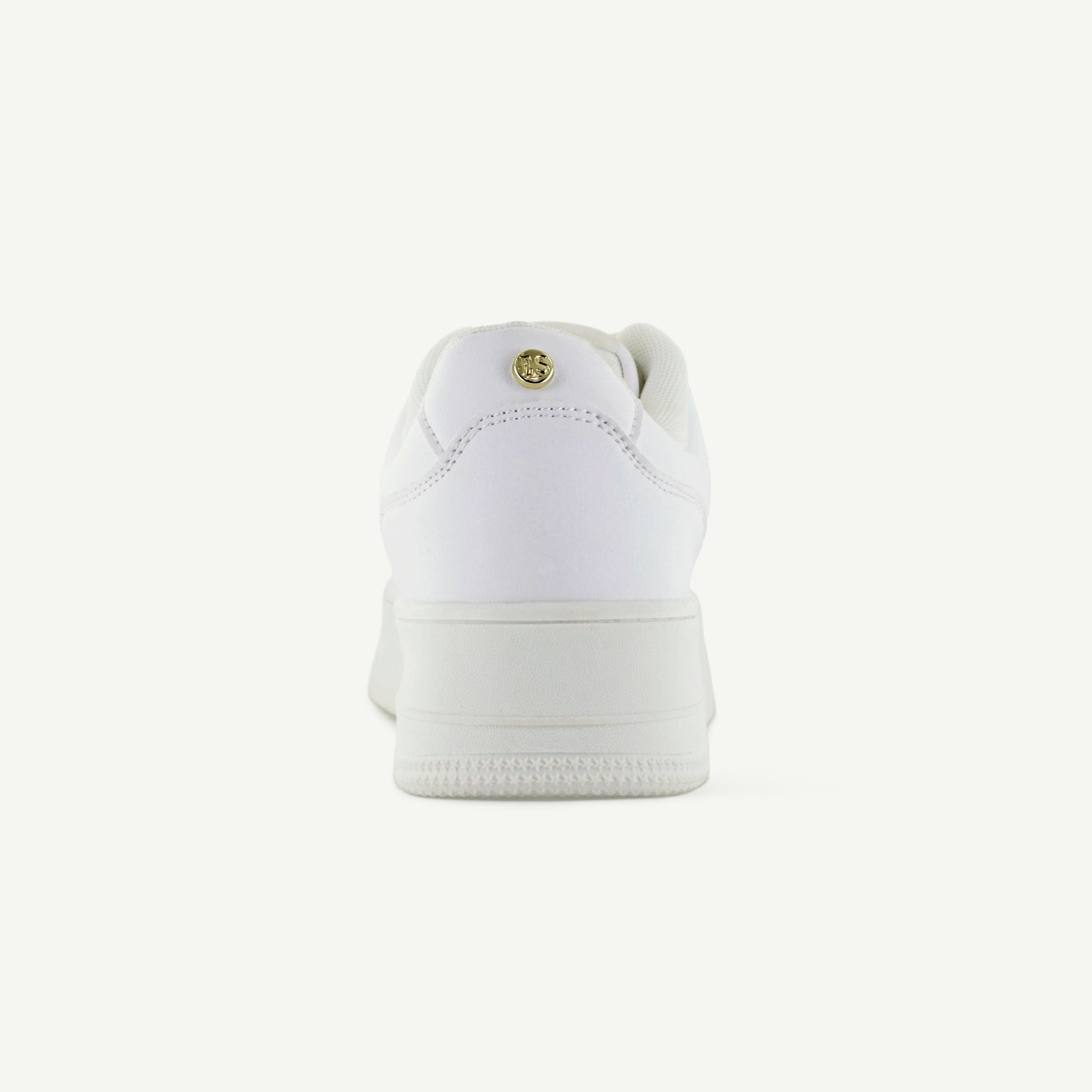 The METRO Platform Court Shoe | White