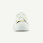 Voltaire Quilted Court Shoe White
