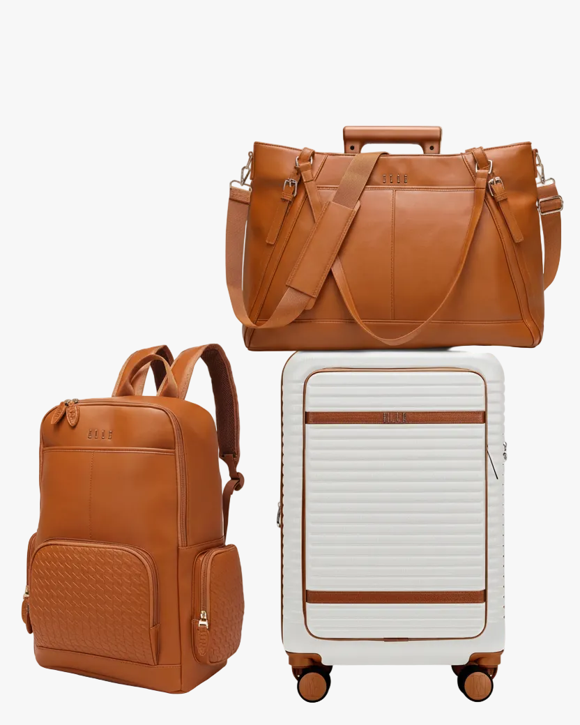 Leisure Escape Expandable 3-Piece Luggage Set