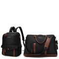 ELLE Luxe Journey 2-Piece Weekender & Backpack Set