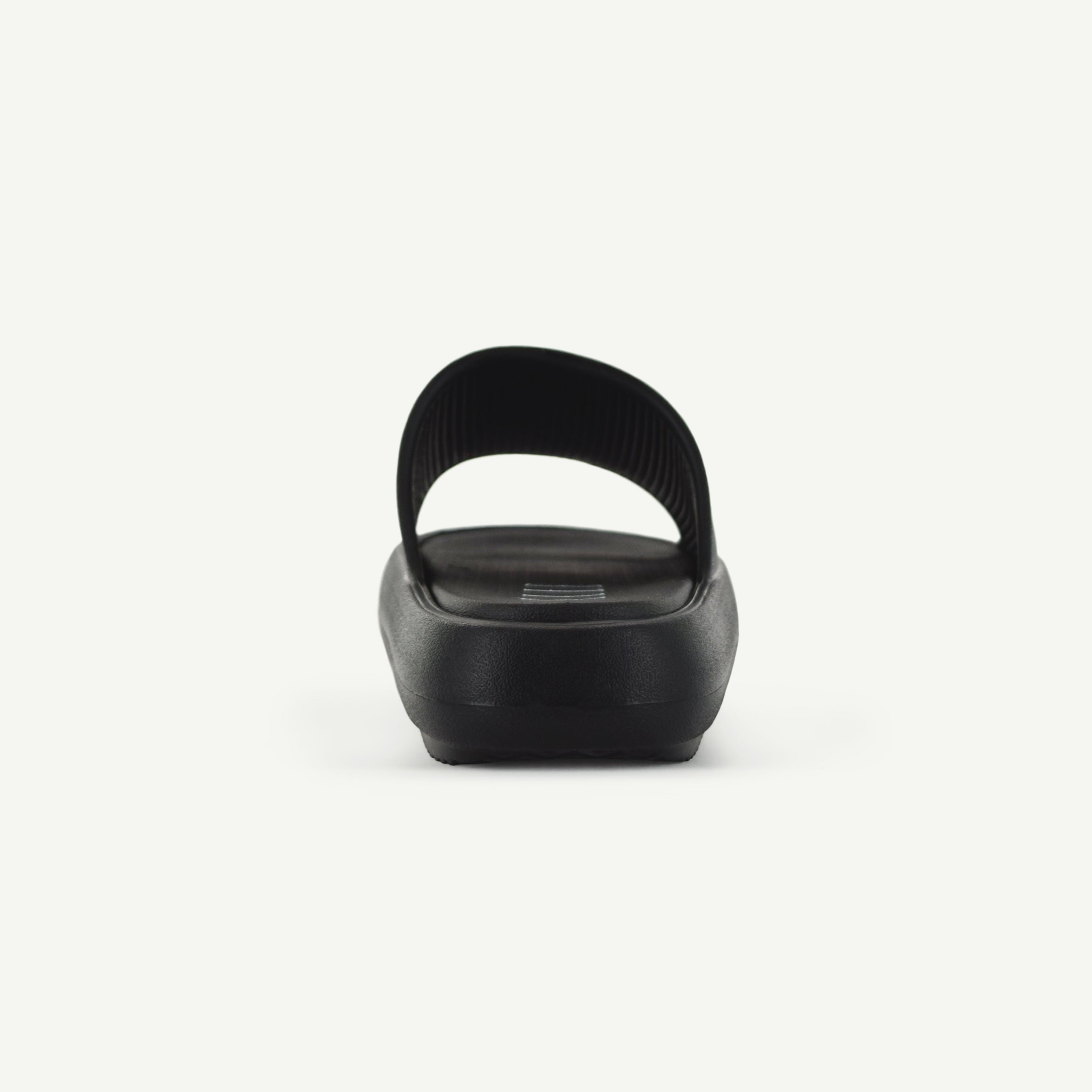 ST. TROPEZ Platform Slide | Black