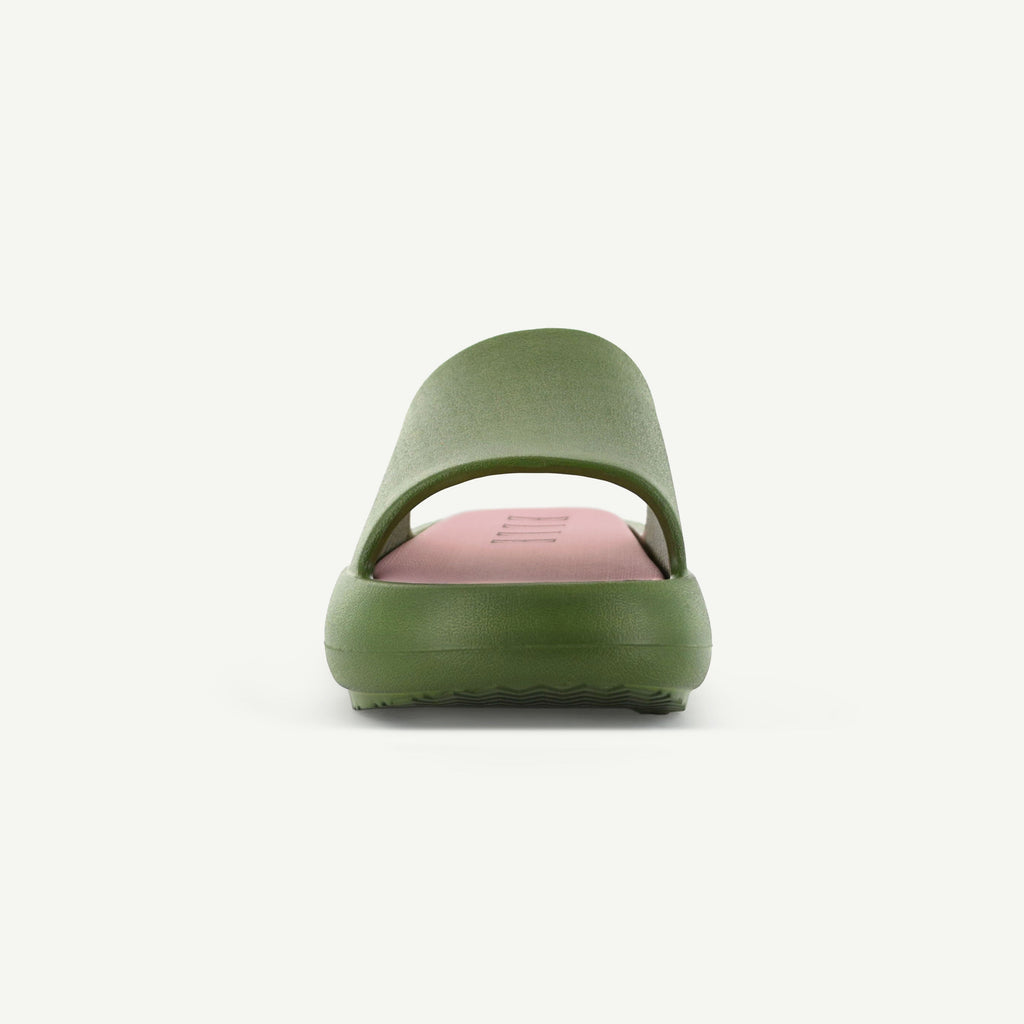 ST. TROPEZ Platform Slide | Olive