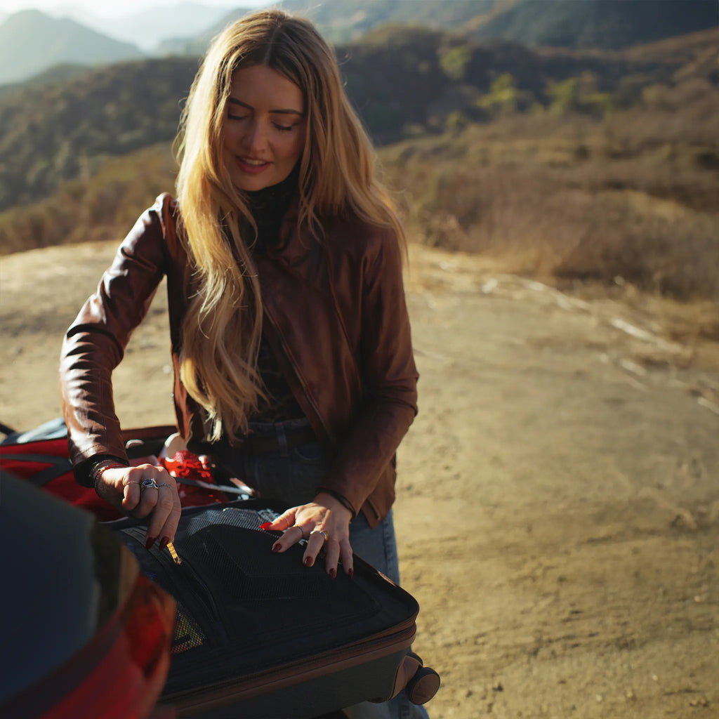 ELLE Luxe Journey 2-Piece Weekender & Backpack Set