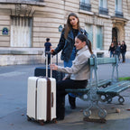 Luxe Journey 3-Piece Expandable Retro Luggage Set