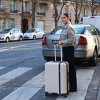 Luxe Journey 3-Piece Expandable Retro Luggage Set