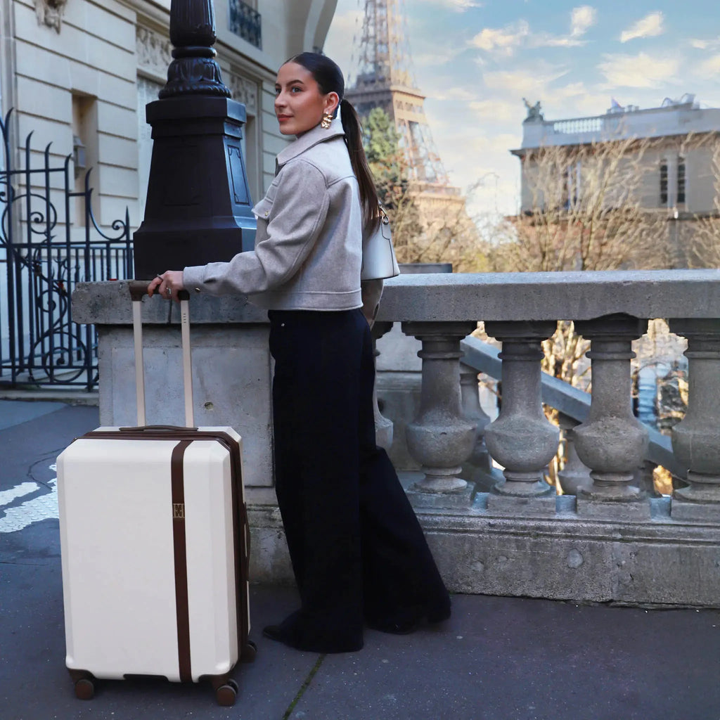 Luxe Journey 3-Piece Expandable Retro Luggage Set