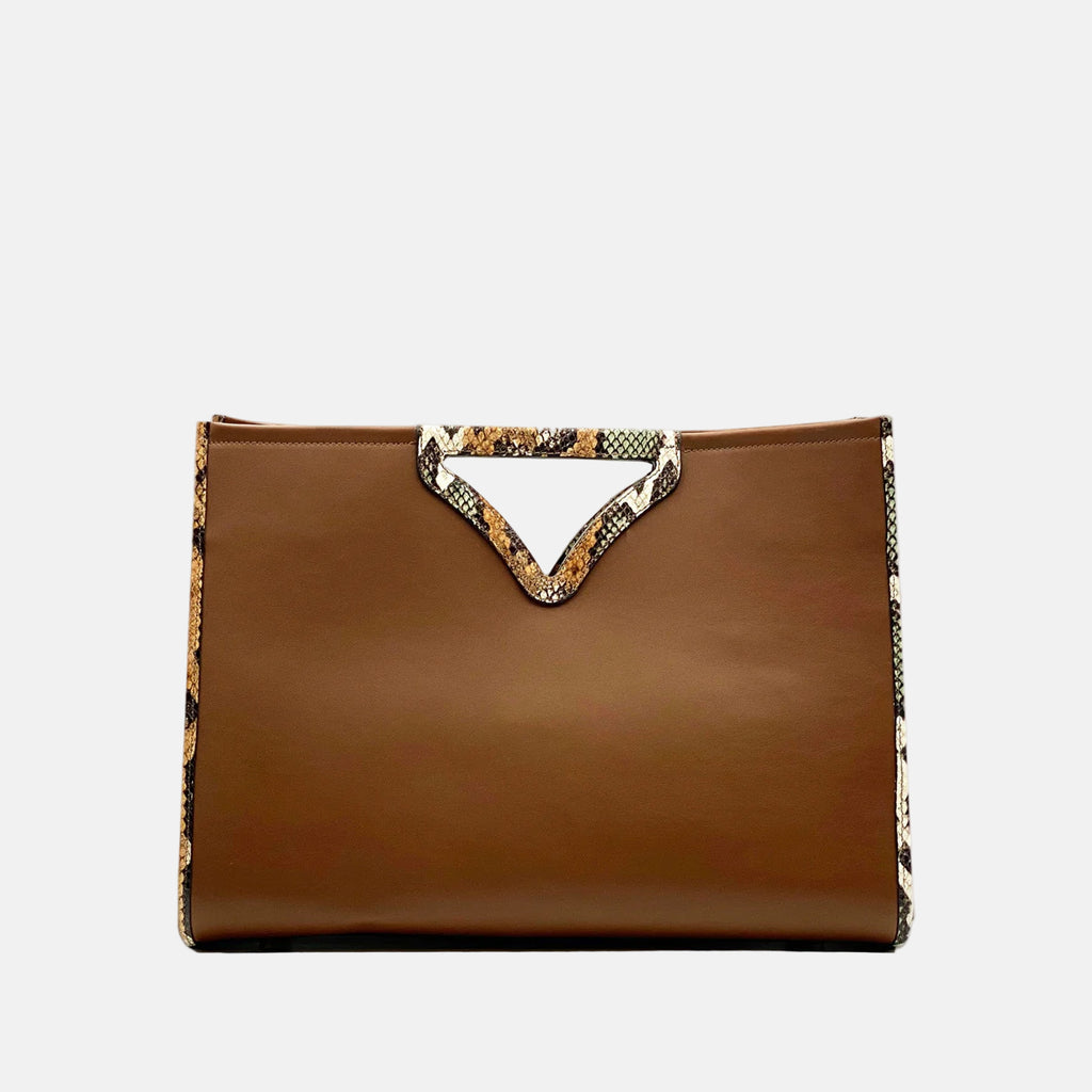 XK Eloise Tote in Brown