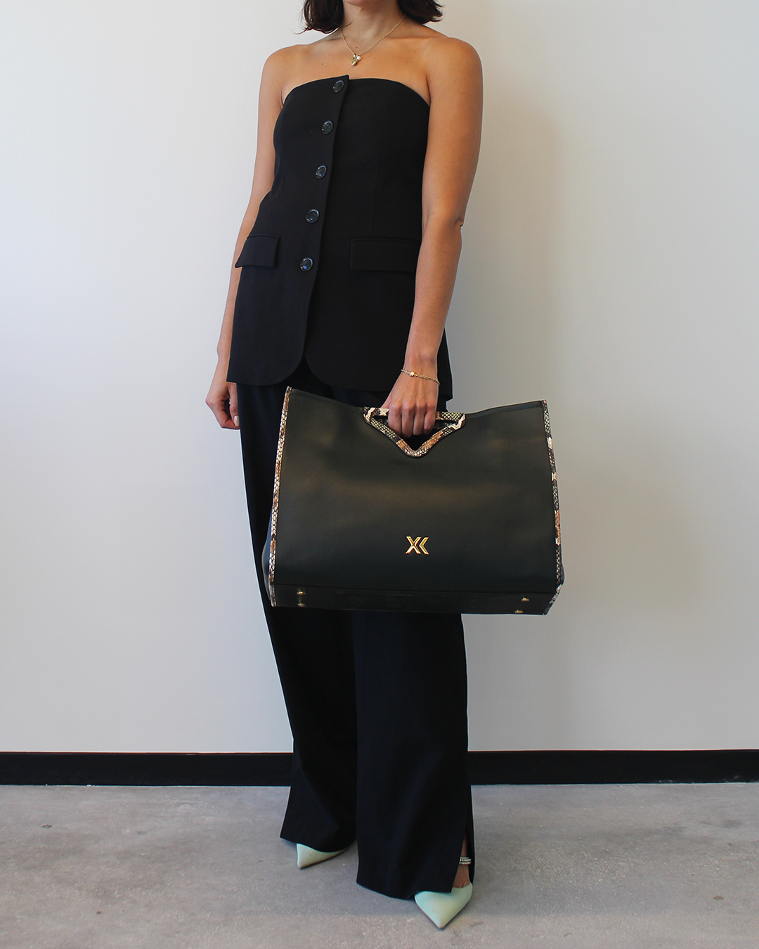 XK Eloise Tote in Army Green