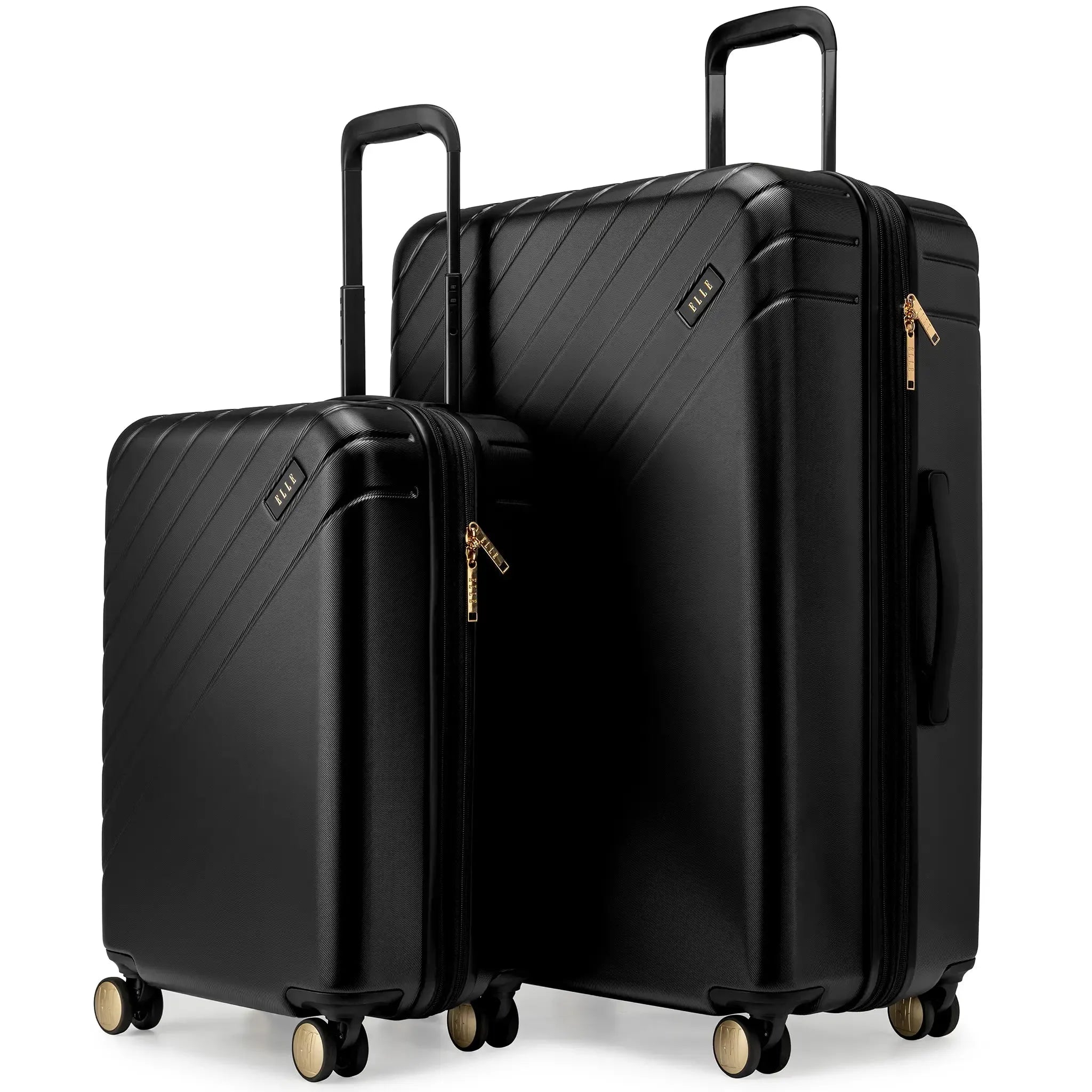 Louvre 2-Piece Expandable Polycarbonate Luggage Set