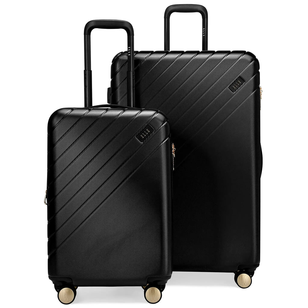Louvre 2-Piece Expandable Polycarbonate Luggage Set