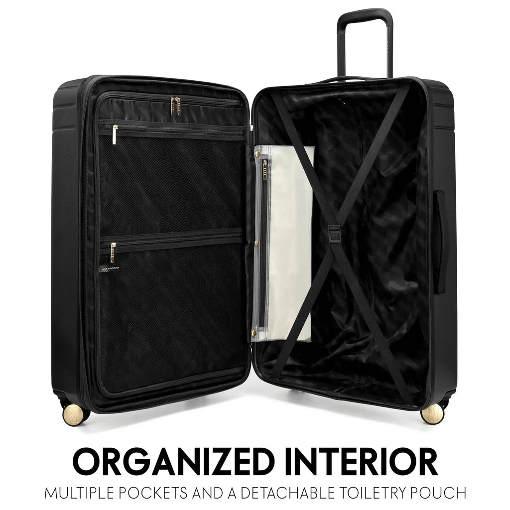 Louvre 2-Piece Expandable Polycarbonate Luggage Set