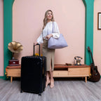 Louvre 2-Piece Expandable Polycarbonate Luggage Set