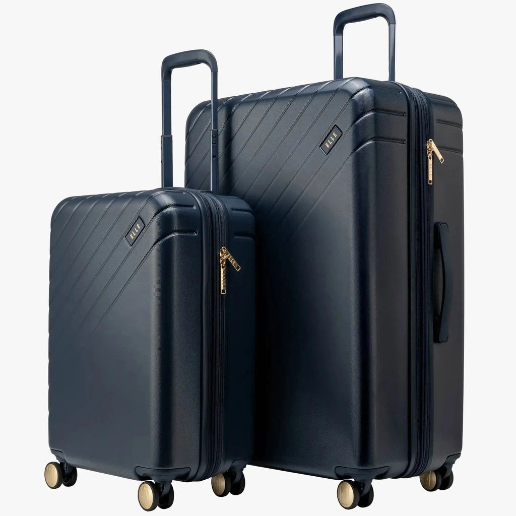 Louvre 2-Piece Expandable Polycarbonate Luggage Set