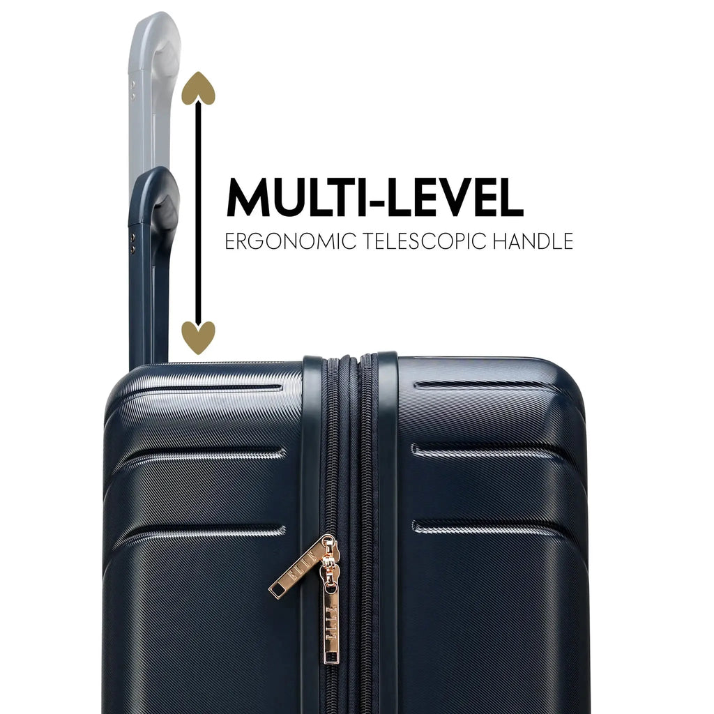 Louvre 2-Piece Expandable Polycarbonate Luggage Set