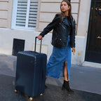 Louvre 2-Piece Expandable Polycarbonate Luggage Set