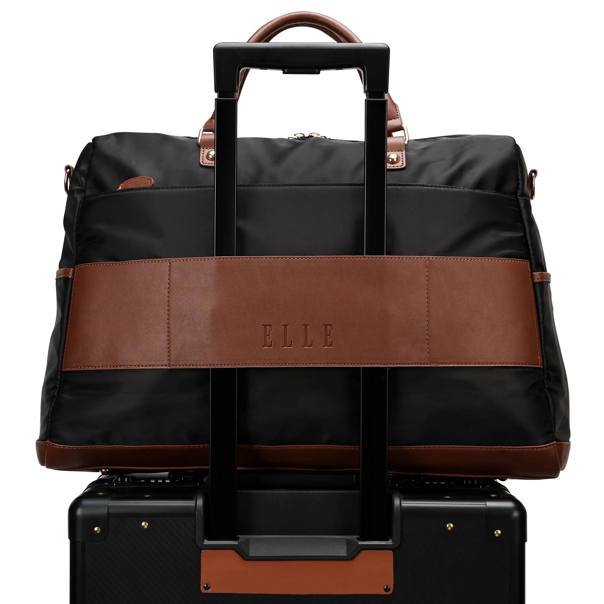 ELLE Luxe Journey 2-Piece Weekender & Backpack Set