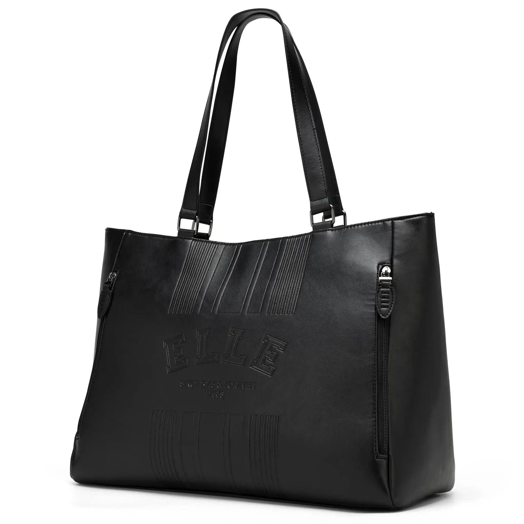 ELLE Roamer 24L Vegan Leather Weekender Tote Bag