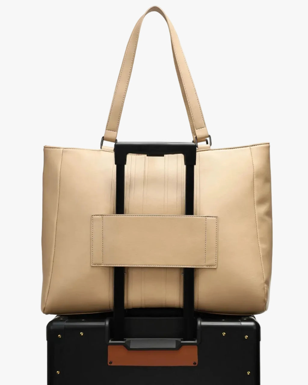 ELLE Roamer 24L Vegan Leather Weekender Tote Bag