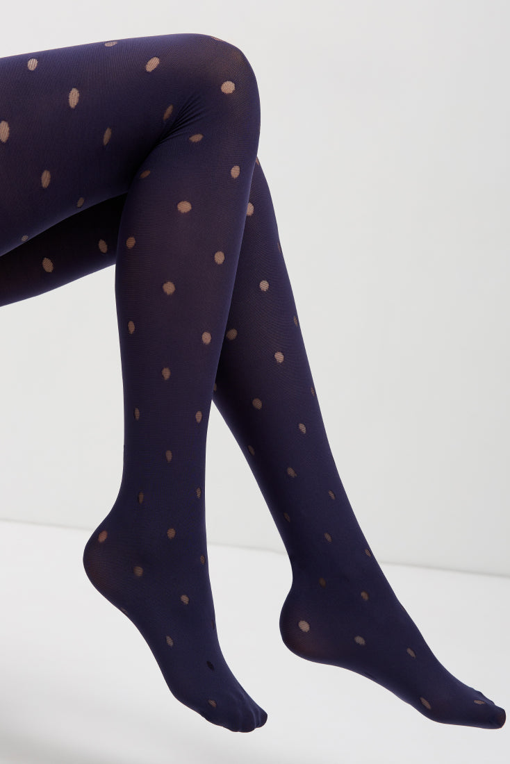 Fantasy Tights Conte Enjoy | Sheer Polka Dots