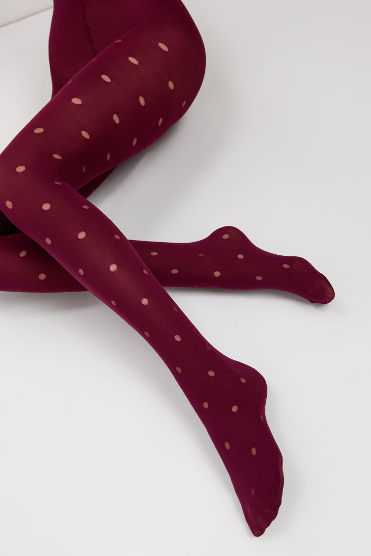 Fantasy Tights Conte Enjoy | Sheer Polka Dots
