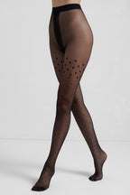 Conte Evening Fantasy Tights | Stockings Dots Triangles