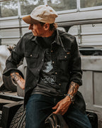 Earl Denim Shirt | Vintage Black