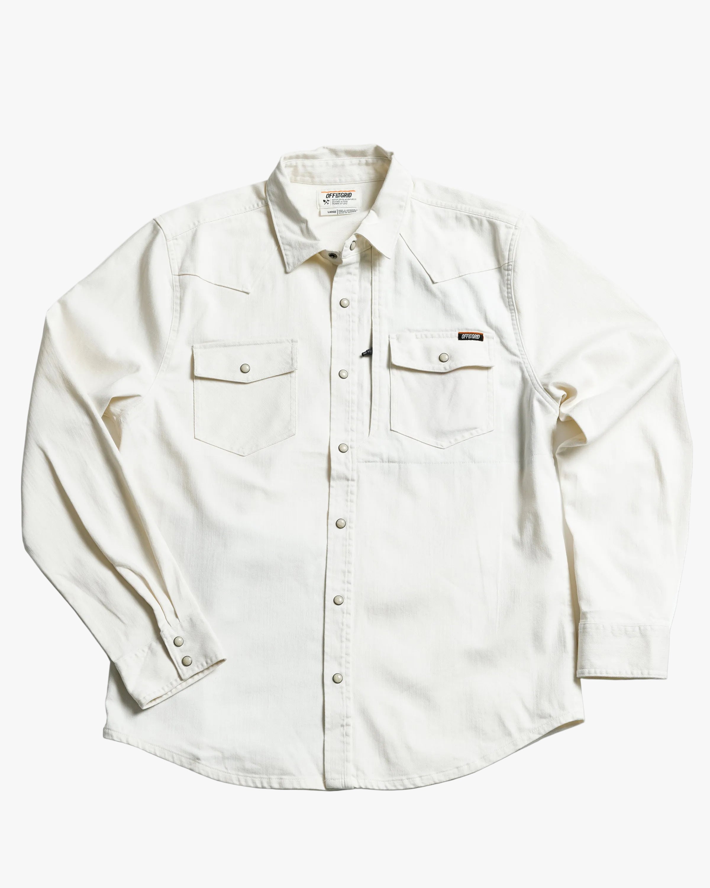 Earl Denim Shirt | Natural