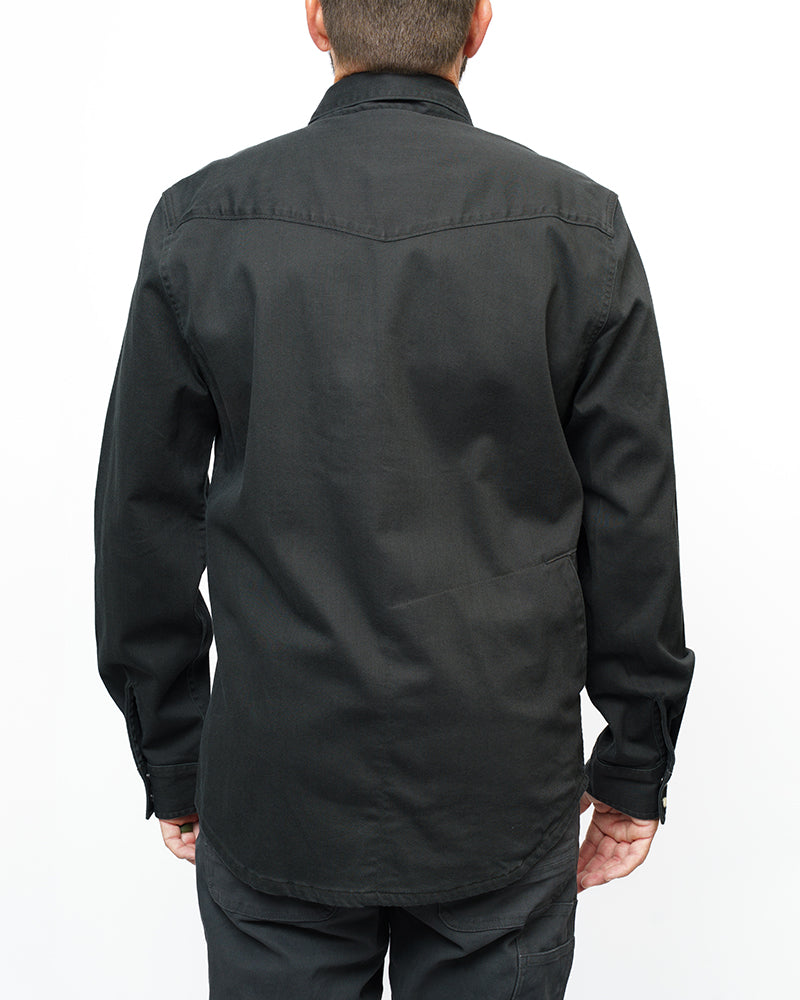 Earl Denim Shirt | Vintage Black