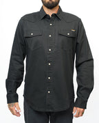 Earl Denim Shirt | Vintage Black