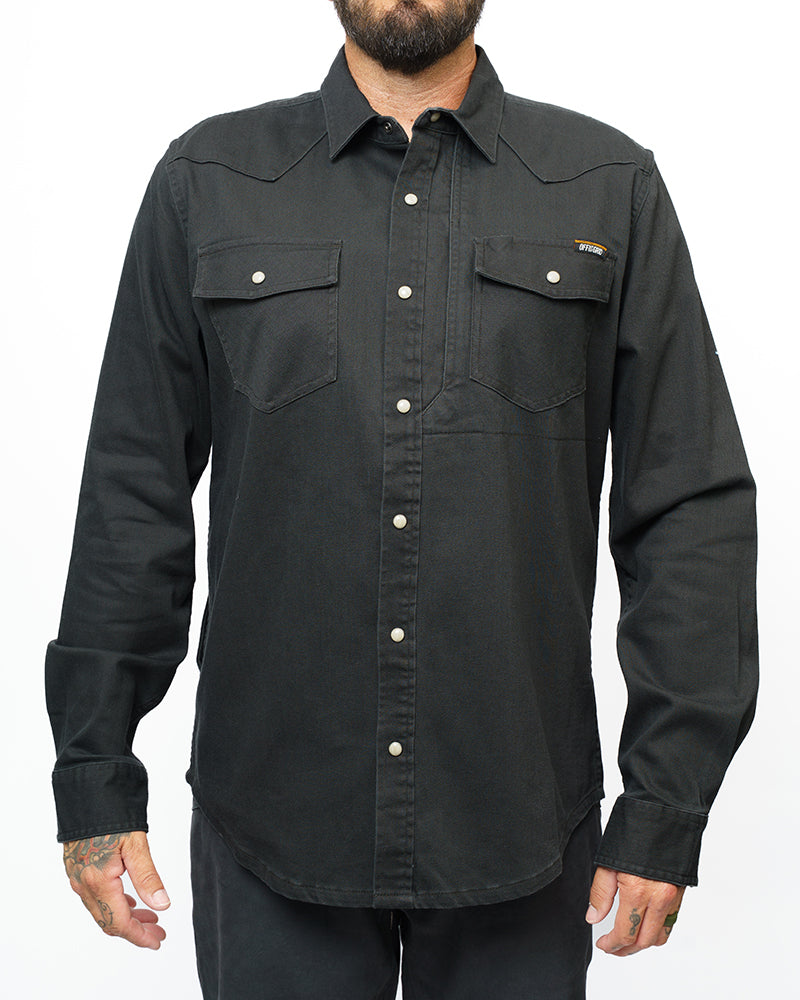 Earl Denim Shirt | Vintage Black